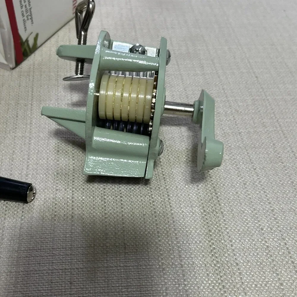 Norpro Deluxe Bean Frencher W/ Clamp French/Green/Slicer Heavy Duty